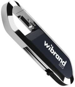 Флешка Wibrand Aligator Grey 32 ГБ