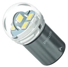 Автолампа Philips Ultinon Pro3100 R5W/R10W BA15s 1,8 W біла 11090CU31B2