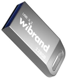 Флешка Wibrand Ant Silver 128 ГБ