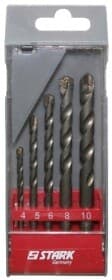 Набор сверл Stark спиральных по кирпичу и бетону FDSET05C 4-10 мм 5 шт.