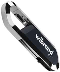 Флешка Wibrand Aligator Grey 8 ГБ