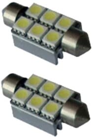 Автолампа Idial C5W SV8,5-8 біла 20837