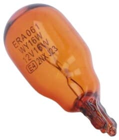 Автолампа ERA Standard WY16W W2,1x9,5d 16 W оранжевая E061SD-10C