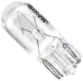 Автолампа Navis Standard T10 W2,1x9,5d 5 W белая NT10512