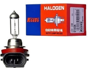 Автолампа KOITO H16 PGJ19-3 19 W прозрачная 0140K