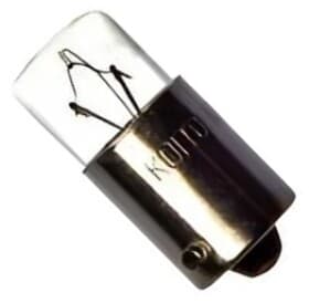 Автолампа KOITO T10 BA9s 3,4 W прозрачная 1289