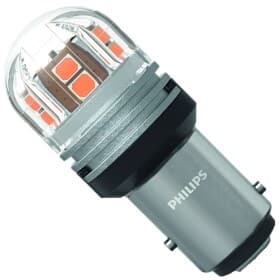 Автолампа Philips Ultinon Pro7000 P21/5W BAY15d 1,5 W 0,9 W 2,7 W оранжевая 11499AU70X2