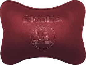 Подушка-підголовник StatusCASE бордовий Skoda ap00114102