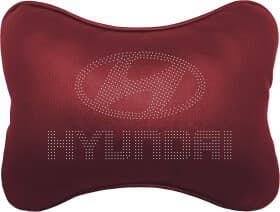 Подушка-підголовник StatusCASE бордовий Hyundai ap007302