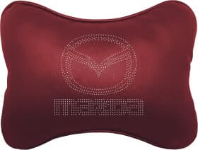 Подушка-підголовник StatusCASE бордовий Mazda ap007702