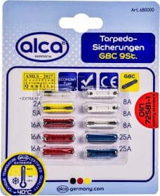 Набор предохранителей Alca 680000 FGL2 FC mini 10 шт.