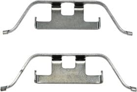 Компоненти дискових гальмівних колодок Компоненти дискових гальмівних колодок