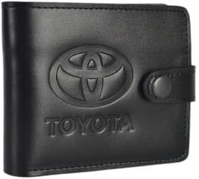 Портмоне-органайзер Poputchik 4022-041 з логотипом Toyota колір чорний