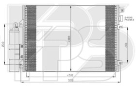 Радіатор кондиціонера