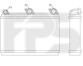Радиатор печки