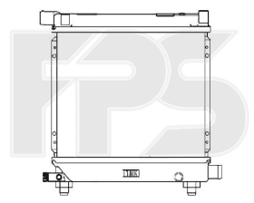 Радіатор охолодження двигуна
