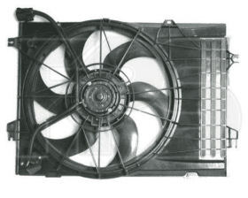 Вентилятор системы охлаждения двигателя