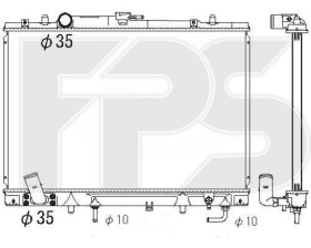 Радіатор охолодження двигуна