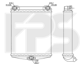 Радиатор печки