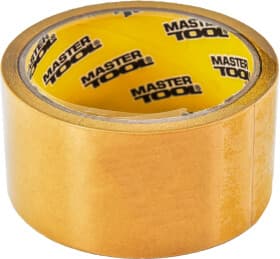 Двосторонній скотч MasterTool 773510 на поліпропіленовій основі 50 мм x 10 м
