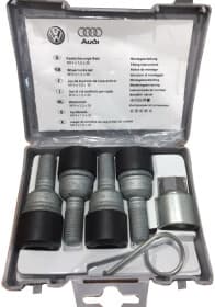 Комплект болтів-секреток із ключем VAG 760698137