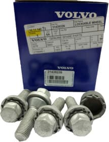 Комплект болтів-секреток із ключем Volvo 31439226