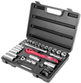 Набор бит и торцевых головок с трещоткой Intertool Expert ET-6039 33 шт.