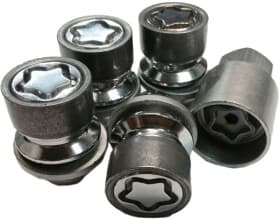 Комплект гайок-секреток із ключем Nissan ke40989096