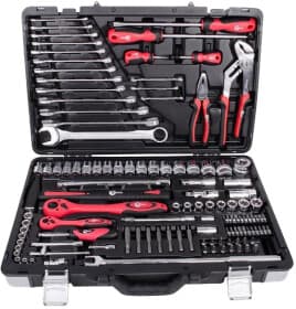 Набор инструментов Intertool ET-7119 1/2", 1/4" 119 шт.