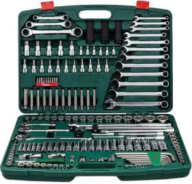 Набір інструментів Hans ТК-163 1/2", 3/8", 1/4" 163 шт.