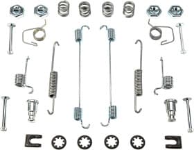 Монтажный комплект барабанных тормозных колодок Delphi LY1040