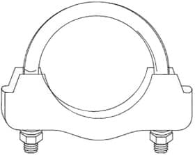 Хомут MTS 028188 стремянка (U-образный) 1 шт