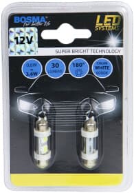 Автолампа Bosma T10X36 SV8,5 0,6 W 3727