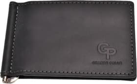 Зажим для купюр Grande Pelle 11294 без логотипа авто цвет черный