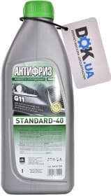 Готовый антифриз Дорожная Карта Standart Long Life G11 зеленый -30 °C