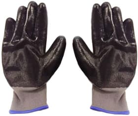 Перчатки рабочие Дорожная Карта трикотажные с нитриловым покрытием серые