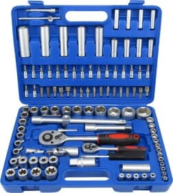 Набір торцевих головок та компонентів Дорожная Карта DK-B0108 1/2", 1/4" (108 пр.)