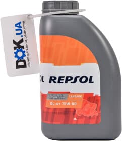 Трансмиссионное масло Repsol Cartago GL-4+ 75W-80 синтетическое Трансмиссионное масло Repsol Cartago GL-4+ 75W-80 синтетическое