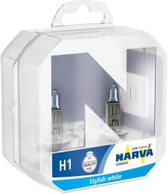 Автолампа Narva Range Power Blue+ H1 P14,5s 55 W прозрачно-голубая 486302box