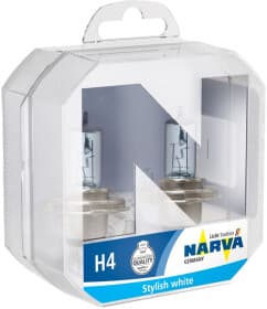 Автолампа Narva Range Power Blue+ H4 P43t 55 W 60 W прозрачно-голубая 486772box