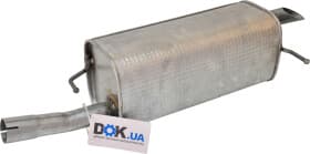 Глушитель выхлопных газов конечный