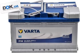 Акумулятор Varta 6 CT-80-R Blue Dynamic 580400074