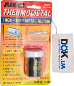 Герметик ABRO Thermometal чорний