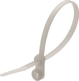 Стяжка с монтажной платформой Tiger TCT48200MMWMH 200 мм 4,8 мм 100 шт