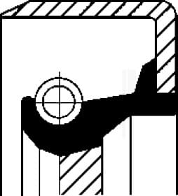 Сальник первинного вала