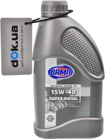 Моторное масло VAMP Super Diesel 15W-40 минеральное