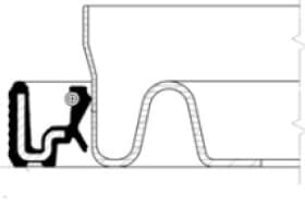 Сальник колінчастого вала Сальник колінчастого вала
