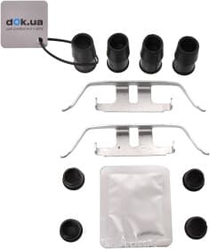 Компоненти дискових гальмівних колодок