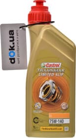 Трансмісійна олива Castrol Transmax Limited Slip LL GL-5 75W-140 синтетична