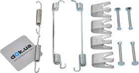 Монтажний комплект барабанних гальмівних колодок Монтажний комплект барабанних гальмівних колодок